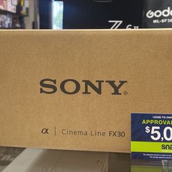 Sony FX30 Cinema Camera 