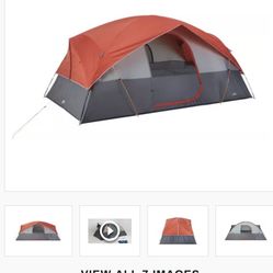 Quest Switchback 8 Person Cross Vent Dome Tent
