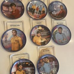 Star Trek Plates $100