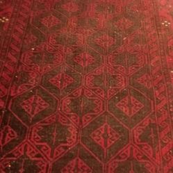 Vintage Turkoman Bokhara Rug