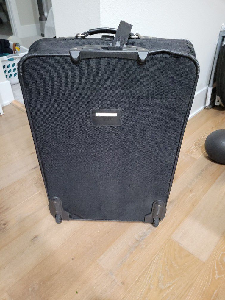 Large Black Suitcase