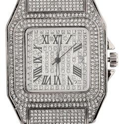 Real Moissanite Diamond Iced Out - Luxury 40MM