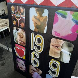 Huge pop art wall art neon