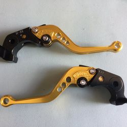 CNC Brake Clutch Levers for Kawasaki ZZR/ZX1400 SE Version 2016, 17, 18, 19, 20 Lever. (Gold) $25.00 pick Up South Gate