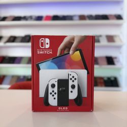 NINTENDO OLED AND MARIO GAME