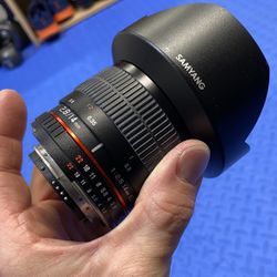 Samyang Fish Eye Lens (2.8-14mm)