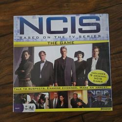 NEW SEALED NCIS The Game Based on the TV Series Pressman Board Game:Crime Fun