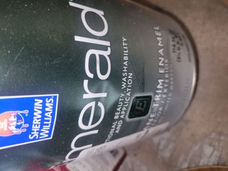 EMERALD urethane Trim Enamel SemiGloss Paint Interior/Exterior  Web Gray