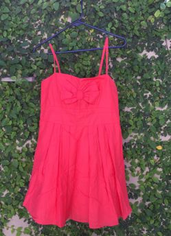 Coral Summer Dress