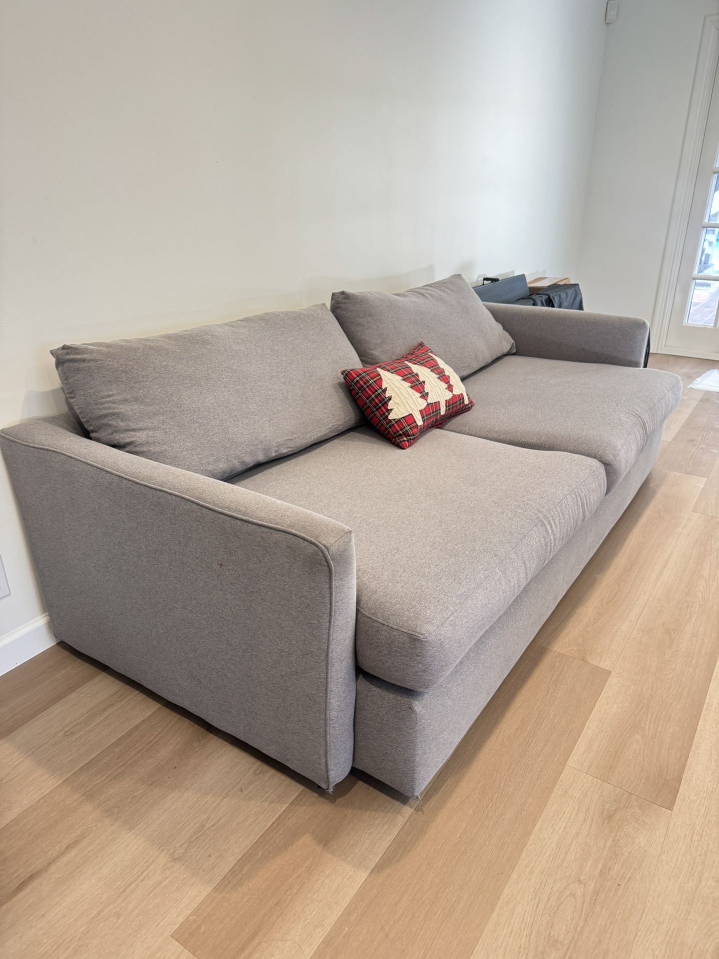 Deep Gray Lounge Sofa - Super comfortable!