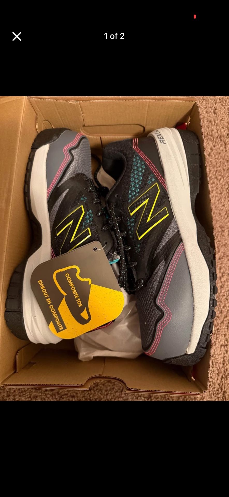 New Balance Composite Toe Shoes