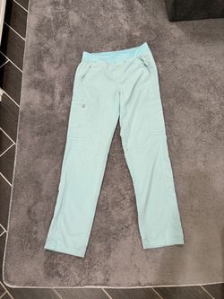 Small FIGS Sea Glass Scrub Pants