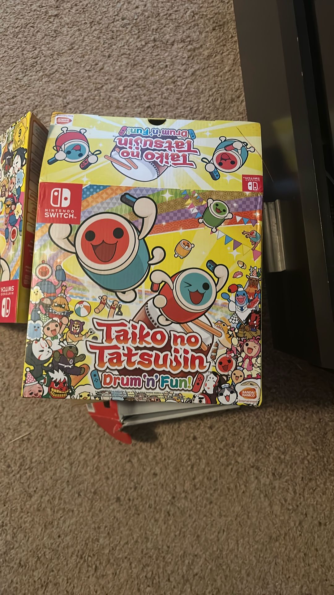 Taiko no Tatsujin Nintendo Switch Game and Controller