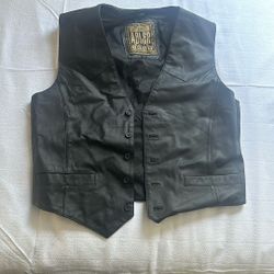 Biker Vest - Authentic Alder (Large)