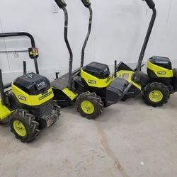 Rear tine tiller Ryobi 40v HP  X3 cultivador excavadora 