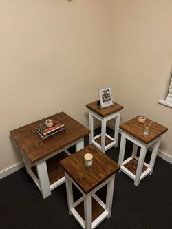Handcrafted "Slim Profile" End Table