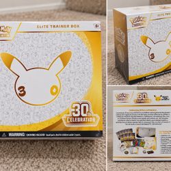 Pokmeon 30th Anniversary Elite Trainer Box