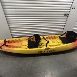 2 Person Ocean Kayak with all accessories