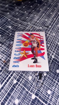 Team USA skybox insert Larry bird