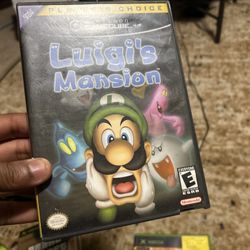 Luigis Mansion (For the GAMECUBE)