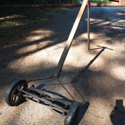 Antique Push Mower - Perfect For Man Cave!