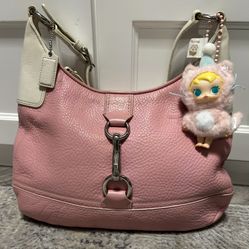 Coach 2009 Hobo Pink Shoulder Bag