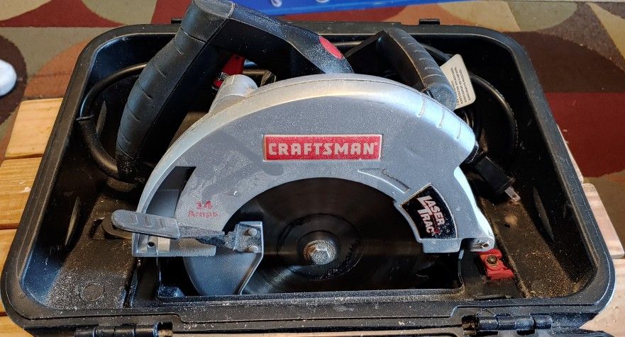 Craftsmen laser Trac Circular Saw