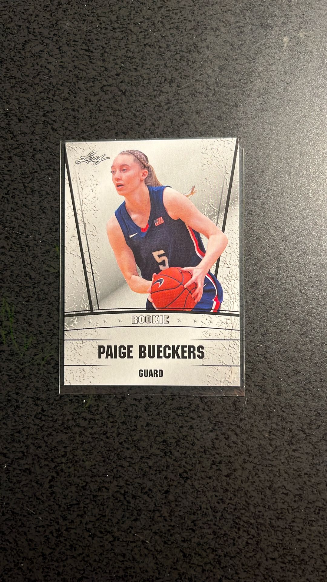 Paige Bueckers Leaf Rookie Card