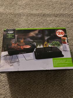 Family Chef 19-Inch Portable Charcoal Grill - New In Box