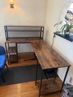 L Shaped Desk And Chair