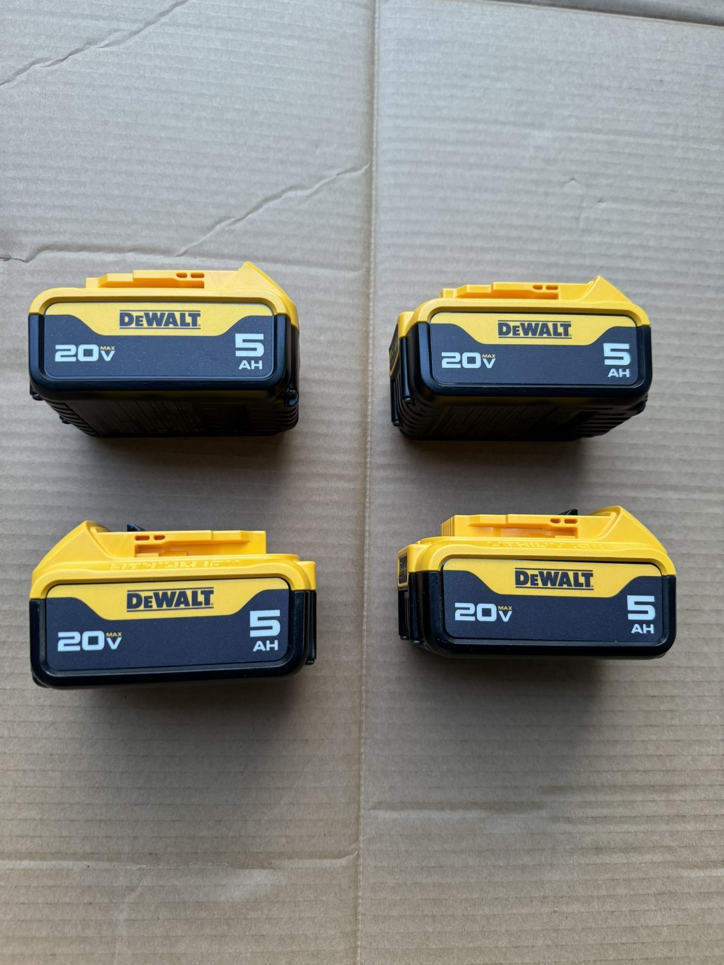 Dewalt Batteries 20v 5ah 60ea