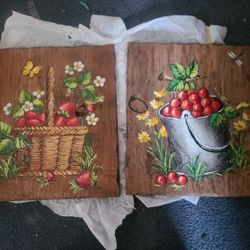 Vintage Wooden Wall Hangings