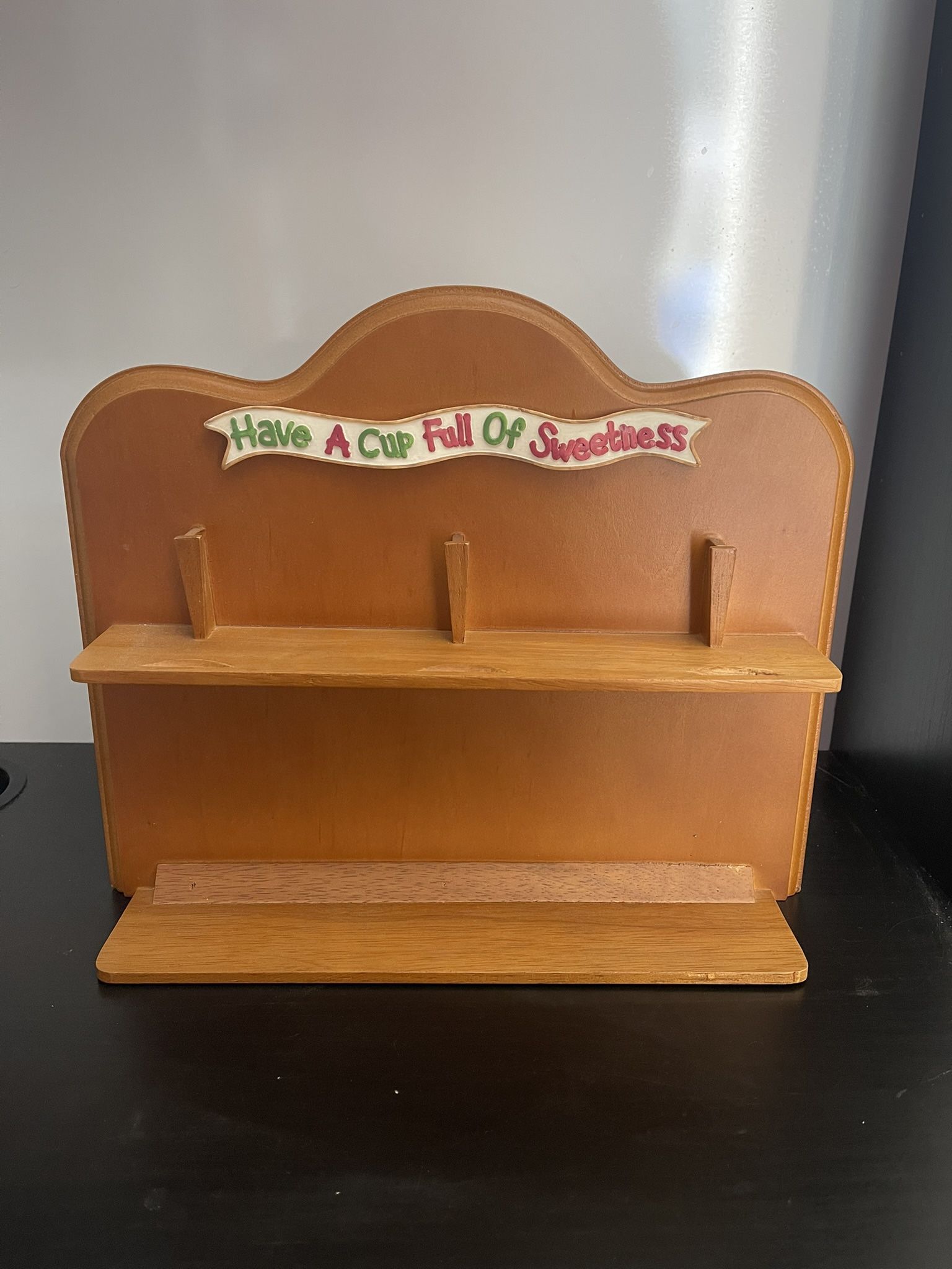 NEW 1997 Cherished Teddies Mini Mug Plate Display Rack