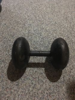 60lb dumbbell