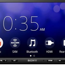 Sony XAV-AX8100 9-inch Floating Multi Media Receiver with Apple Carplay/Android Auto and HDMI Video Input
