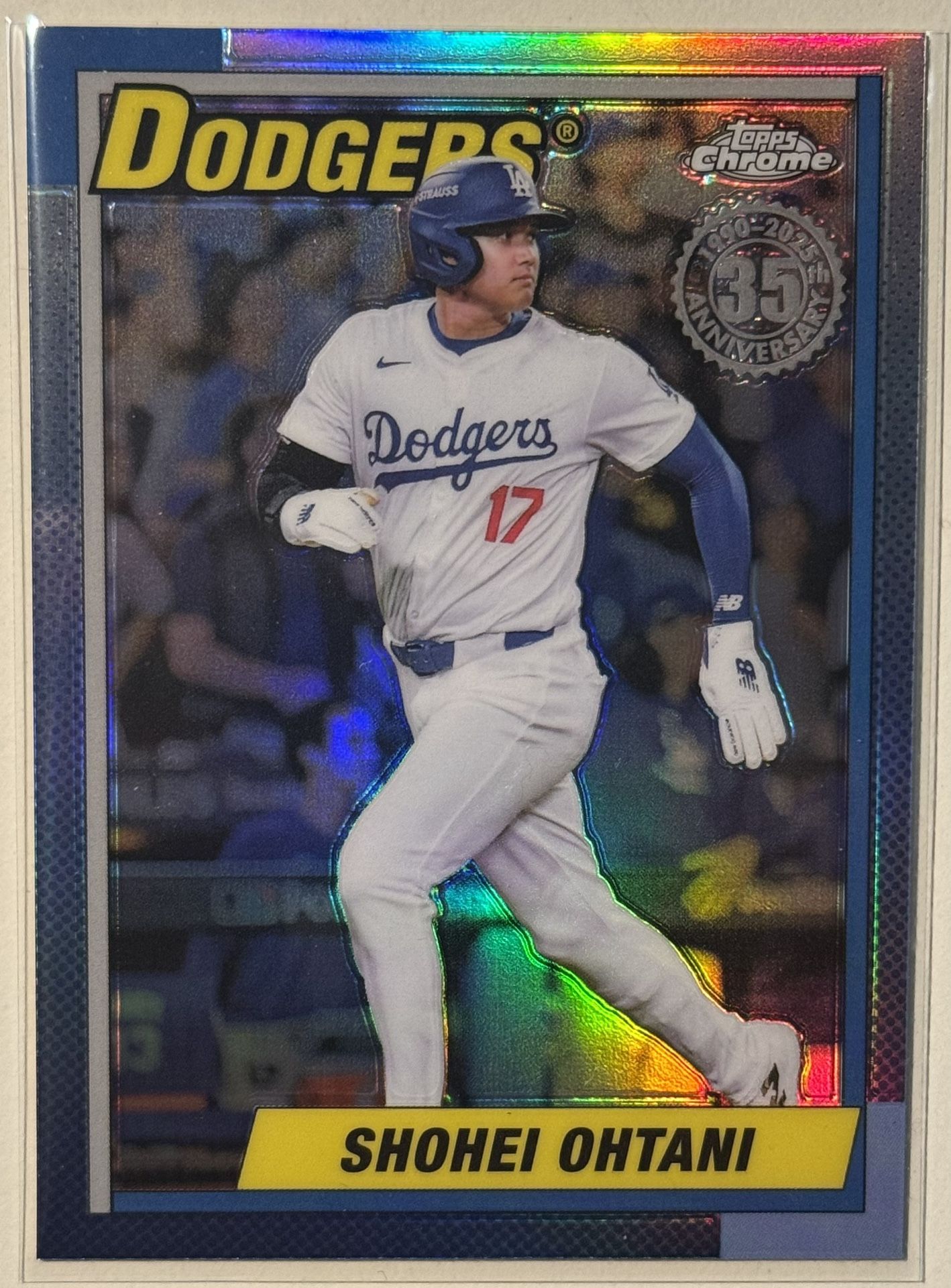 2025 Topps Chrome 1990 Refractor Shohei Ohtani