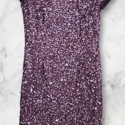 Adrianna Papell Cocktail Sequins Formal Dress