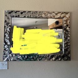 Renwil-  Iron Hammered - Chrome Plated - Finish - Beveled 