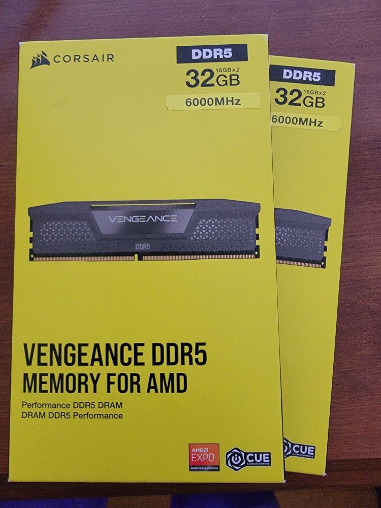 DDR5 RAM 6000MHz 64GB