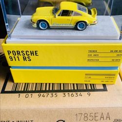 Hot Wheel Exclusive Daniel Arsham 1973 Porsche 911 RSA Limited Edition 