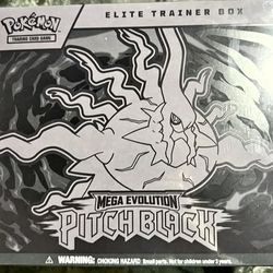 New Pokemon Pitch Black Etb And Booster Box