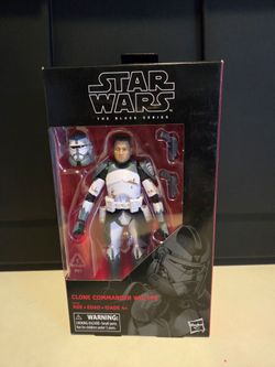 Hasbro Star Wars The Black Series Clone Commander Wolffe 6" Figure New Sealed