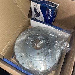 Ford Fiesta Drilled And Slotted Roters(2) (front Pair Only) (OBO)