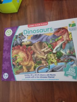 Dinosaur floor puzzle kids 3-6  years