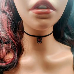 Halloween Black Choker Necklace