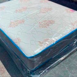 Full Size Mattress With Box spring Set Colchones Nuevos Matrimoniales Full Bed 