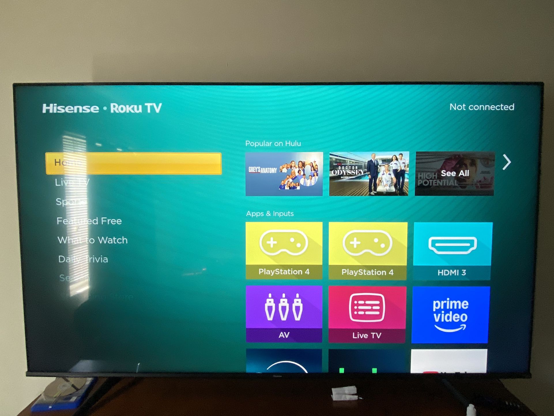 75” Tv