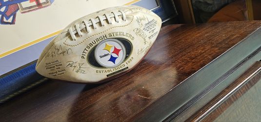 Vintage Pittsburgh Steelers Autograph Limited Edition 10000 Multiple Signature