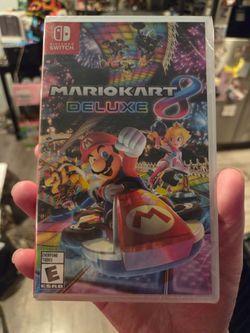Nintendo Switch Mario Kart 8 Deluxe game, New sealed