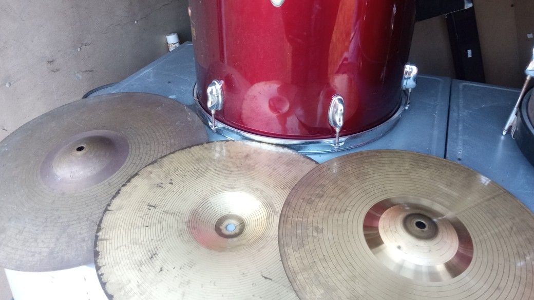 Enforcer Drum Set Metallic Red